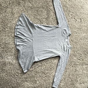 Cabi. Medium women’s long sleeve sweatshirt dress grey color